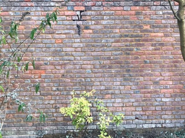 Beatiful Gerorgian Wall in Bridge lime pointing