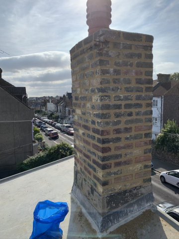repointed chimney in Dover